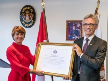 Inauguration du nouveau Consulat de Monaco à Düsseldorf