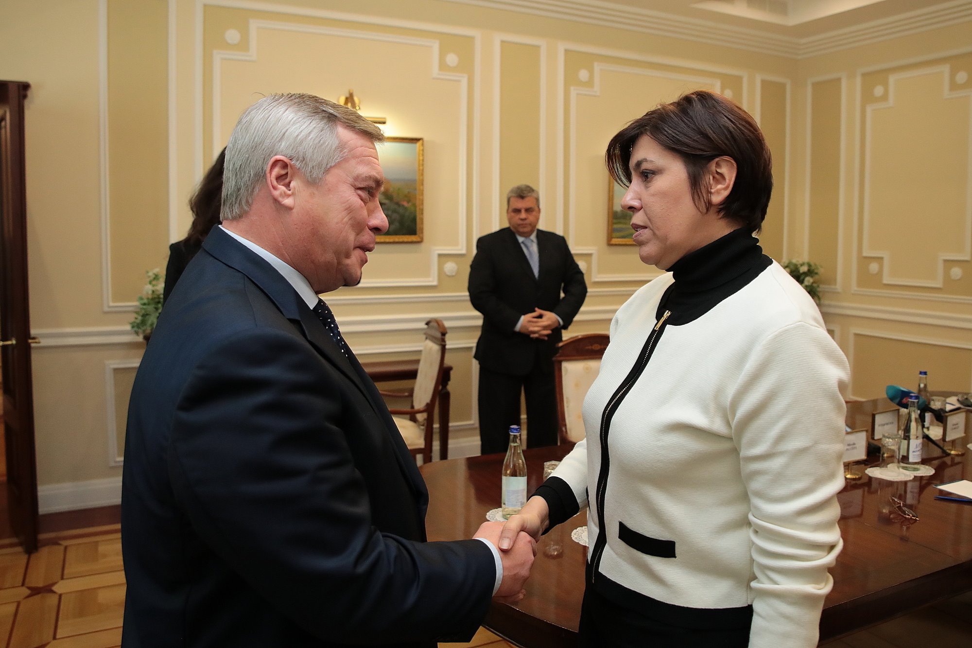 Visite de travail &agrave; Rostov