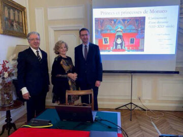 Ambassade de Monaco en Italie – Conférence du Directeur des Archives et de la Bibliothèque du Palais Princier