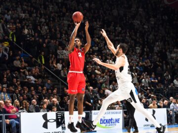 17ème journée de Jeep Elite : ESSM Le Portel Côte d’Opale / A.S. Monaco Basket