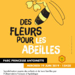 « Des Fleurs pour les Abeilles » : l’Observatoire Français d’Apidologie*  en visite au Parc Princesse Antoinette