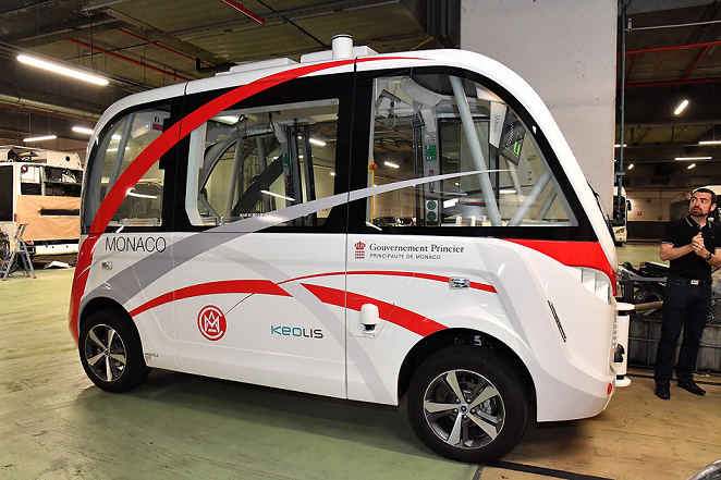 Navette autonome Charly Gallo