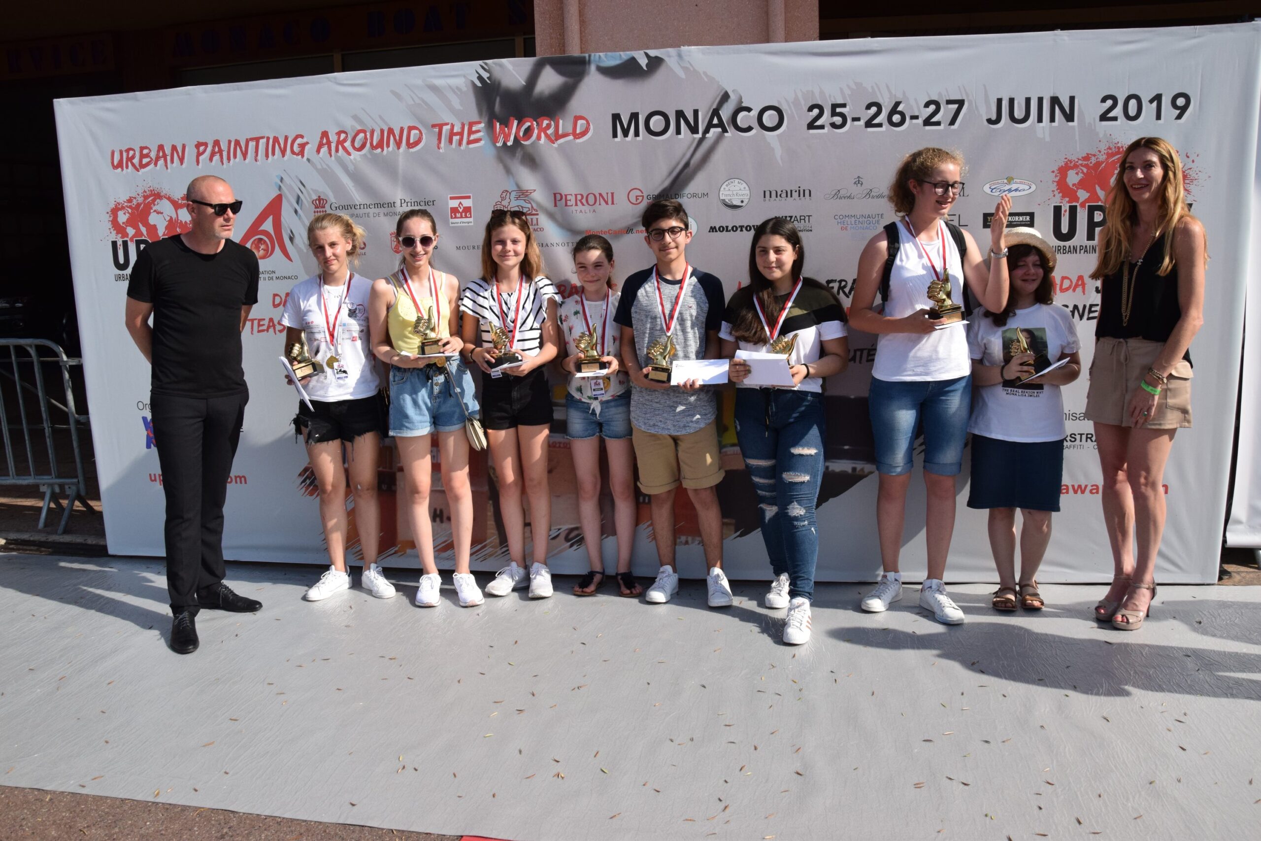 Palmarès du Street Art Challenge Junior 2019 Premier concours d’art urbain pour les collégiens