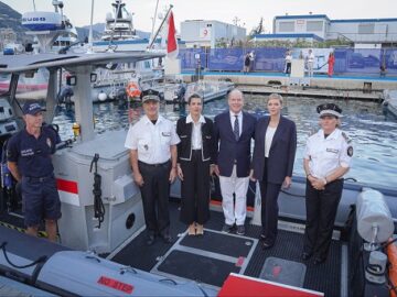 Inauguration de la nouvelle vedette d’intervention rapide de la Division de Police Maritime et Aéroportuaire