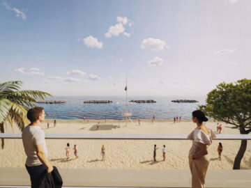 Larvotto : lancement des travaux de protection de la plage
