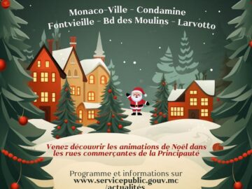Célébrez la magie de Noël avec les commerçants de Monaco