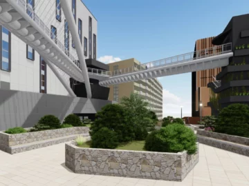 Mise en service de l’extension de la passerelle Wurtemberg