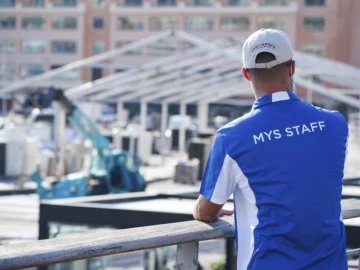 Monaco Yacht Show 2026 : montage des installations